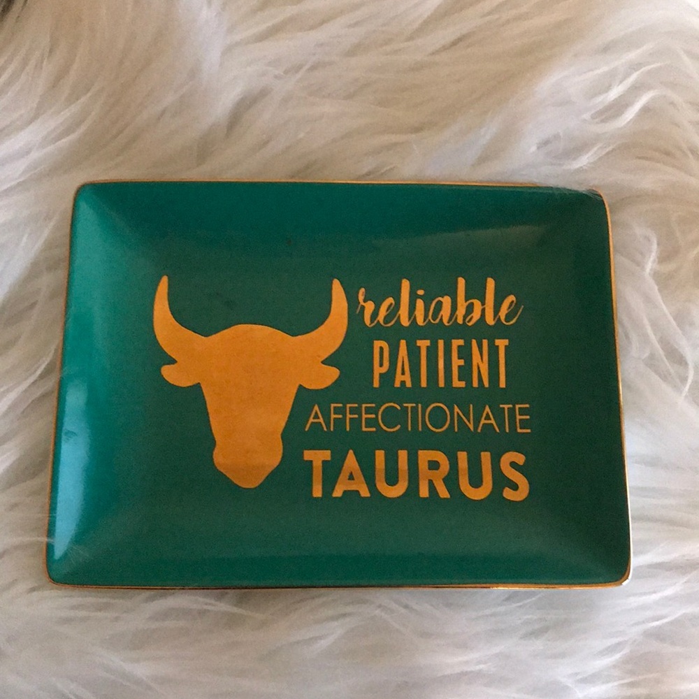 Zodiac Sign Taurus Tray